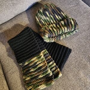 Crochet Inisex Hat Set